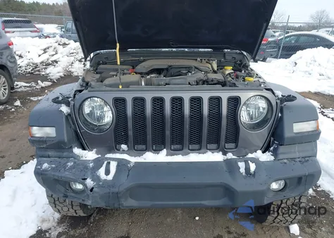 2020 Jeep Wrangler Unlimited Sport Altitude 4X4 z USA, uszkodzony, nr VIN 1C4HJXDG1LW133268